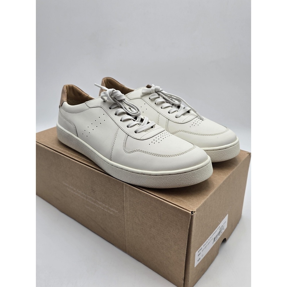 Nisolo Bria Go-To Court Shoes Womens Size 11 White Sneaker WF-4001-WHT-110